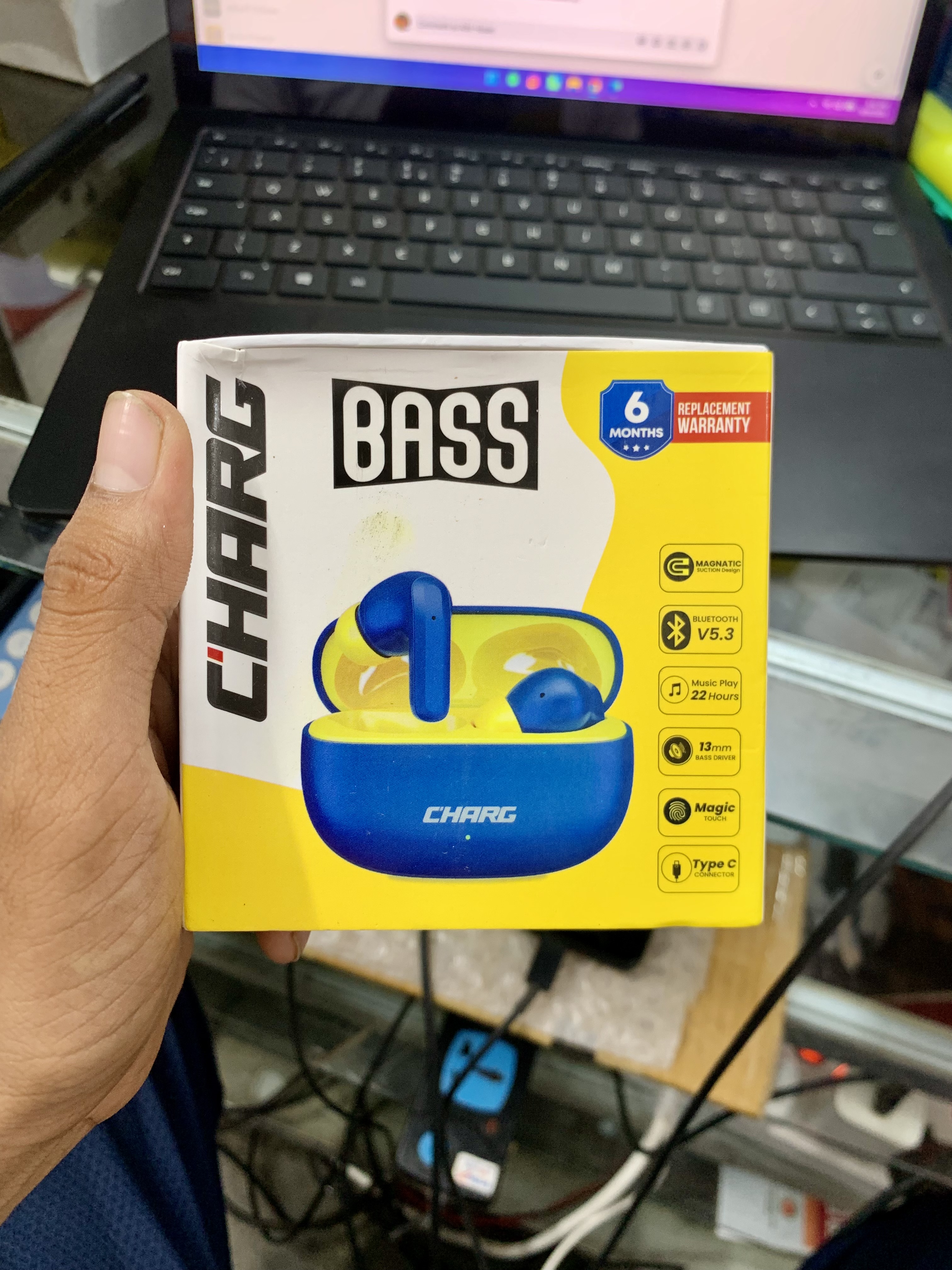 Charg Bass Blue