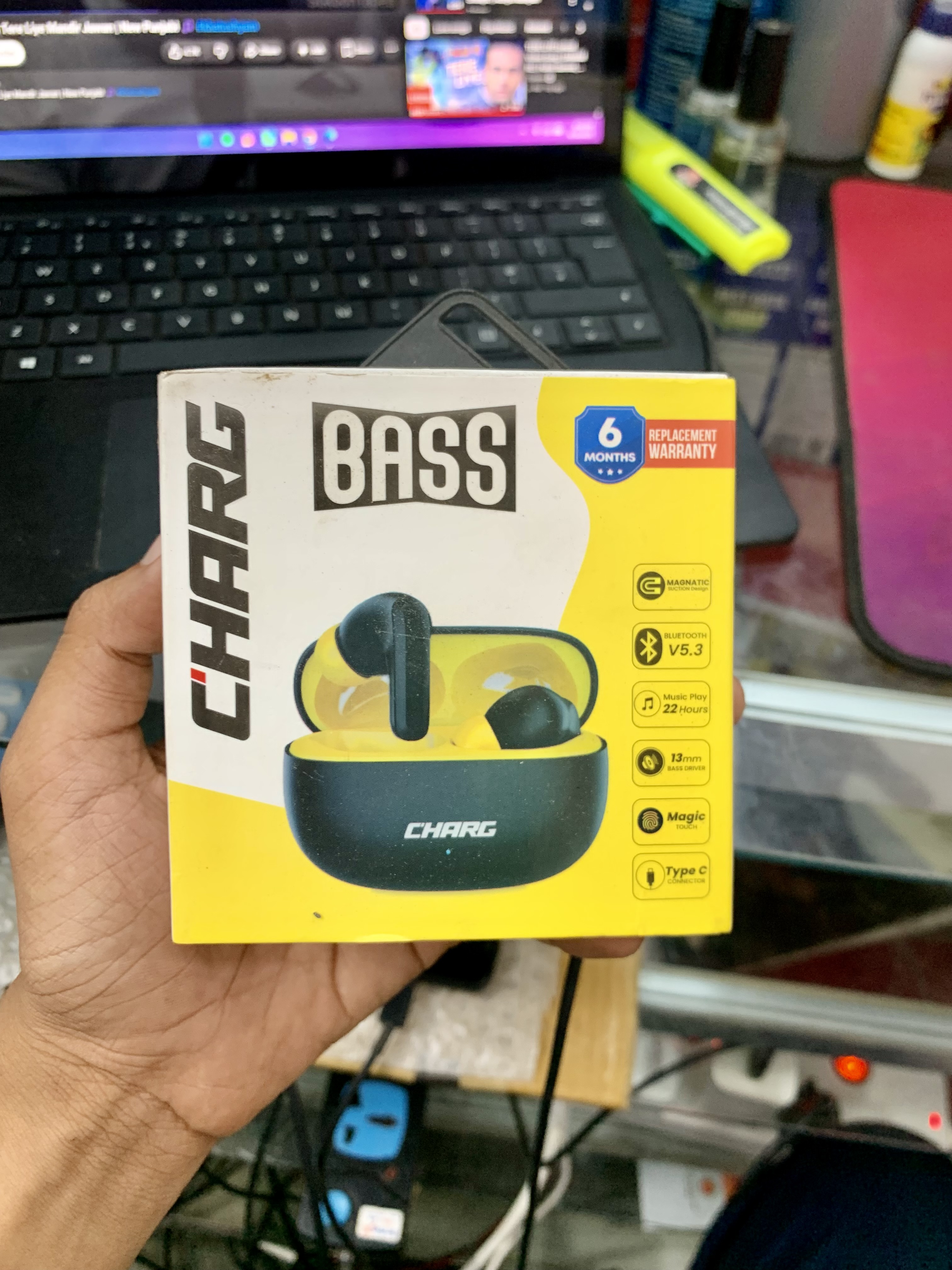 Charg Bass Black